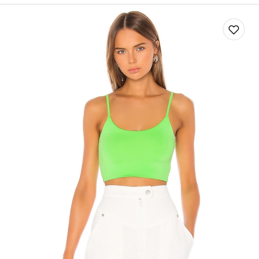 superdown neon green top